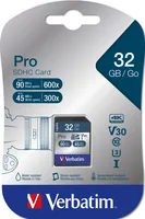 Verbatim Pro 32 Go SDHC UHS Classe 10