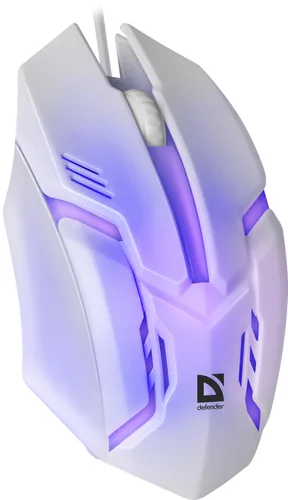 MOUSE DEFENDER CYBER MB-560L WHITE 7-COLORS BACKLIGHT