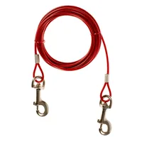 duvoplus 1717076 4.5 m Red Dog Hands free lead