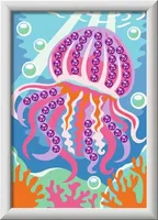 Ravensburger Malen nach Zahlen CreArt Rosa Qualle - Altersempfehlung ab: 7 Jahren - Motiv: Meerestiere