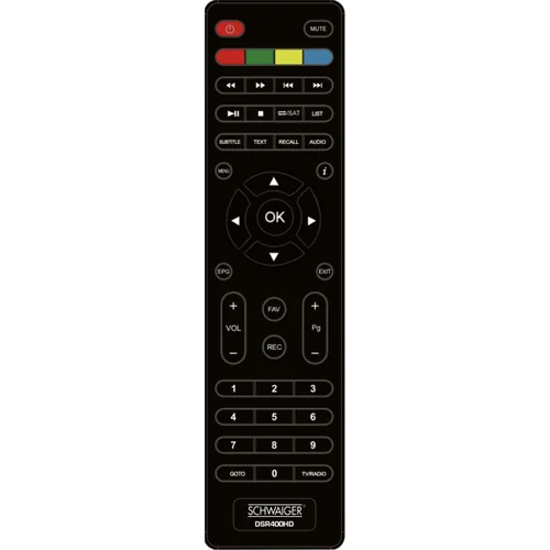 Schwaiger DSR400HD TV set-top box Satellite Full HD Black