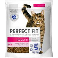 Perfect Fit Trockenfutter CAT Trocken Adult 1+ Lachs, 1.4 kg - Tierbedürfnis: Zahnpflege & Atem - Haut & Fell - Verdauung - Magen & Darm - Nieren & Harnwege - Gewichtskontrolle - Geschmacksrichtung: Fisch - Zertifikate: Keine Zertifizierung - Fleischsorte