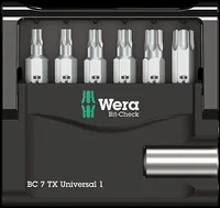 Wera 05056294001 screwdriver bit 6 pc(s)