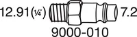 Mikro-Stabschleifer 9032MK (schwarz, 60.000 U/min)