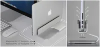 Rain Design mTower Vertikalständer f. MacBook/Pro, Laptop Stand, Silber
