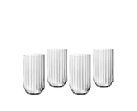 Spiegelau Cocktailglas Linear 445 ml, 4 Stück, Transparent - Material: Kristallglas - Höhe: 13 cm - Volumen: 445 ml - Glas Typ: Longdrinkglas - Verpackungseinheit: 4 Stück - Detailfarbe: Transparent