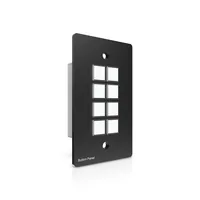 PureTools PT-CON-WP8B push-button panel Black