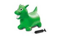 Jamara Hüpftier Drache grün mit Pumpe