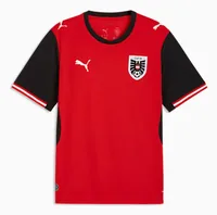 PUMA Jersey ÖFB Home Replica Rot, S - Detailfarbe: Rot - Zielgruppe: Herren - Altersgruppe: Erwachsene - Mannschaft: Nationalmannschaft - Team: Österreich - Grösse: S