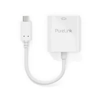 PureLink Adapter USB Type-C – HDMI 4K/60Hz, Weiss, Premium - Kabeltyp: Adapter - Videoanschluss Seite A: USB Type-C - Videoanschluss Seite B: HDMI