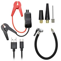 4smarts Powerbank PitStop+ mit Starthilfeausrüstung & Kompressor - Akkutyp: Lithium-Polymer (LiPo) - Akkukapazität: 8800 mAh - Detailfarbe: Schwarz - USB Ladeanschluss: 1 - USB-C PowerDelivery: Nein - Max. Output USB-C PowerDelivery: 0 W