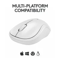 Logitech M240 Silent mouse Travel Ambidextrous RF Wireless + Bluetooth 4000 DPI