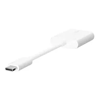 Belkin Adapter RockStar USB-C Audio + Charge Weiss - Zubehörtyp Mobiltelefone: Adapter - Detailfarbe: Weiss