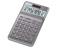 CASIO Tischrechner JW-200SC-GY-S 12-stellig grau