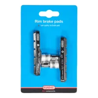Elvedes Bremsschuhe V-Brake 72 x 10 mm, Schwarz - Material Bremsbelag: Gummi - Geeignet für: Alufelgen - Kompatible Bremsentypen: Mit Bolzen