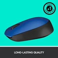 Logitech Mouse M171 Wireless Blue
