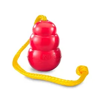 Kong Hunde-Spielzeug Classic mit Seil XL - Produkttyp: Apportieren - Tierart: Hund - Detailfarbe: Rot