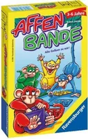 Ravensburger Kinderspiel Affenbande - Sprache: Deutsch - Kategorie: Geschicklichkeitsspiel - Altersempfehlung ab: 3 Jahren - Spieldauer: 10 min - Min. Anzahl Spieler: 2 - Max. Anzahl Spieler: 4