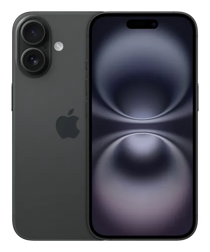 Apple iPhone 16 15,5 cm (6.1") Double SIM iOS 18 5G USB Type-C 128 Go Noir