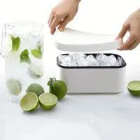 Lékué Eiswürfelbox Weiss - Produkttyp: Eiswürfelbox - Eiswürfelform - Eiswürfelform: Mix aus verschiedenen Formen - Materialtyp: Kunststoff - Material: Acrylnitril-Butadien-Styrol (ABS) - Silikon - Detailfarbe: Weiss - Anzahl Eiswürfel: 132