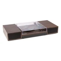 Fenton Plattenspieler RP165D Dunkelbraun - Detailfarbe: Dunkelbraun - Plattenspieler Antriebsart: Riemenantrieb - Platte Geschwindigkeit: 33? U/min - 45 U/min - 78 U/min - Tonabnehmer: Dabei - Tonarm: Gerade - Anwender: HiFi