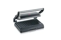 Severin Kontaktgrill KG 2394 800 W - Produkttyp: Kontaktgrill - Höhenverstellbar: Nein - Detailfarbe: Grau - Schwarz - Leistung: 800 W - Temperatur einstellbar: Nein - Anzahl unterschiedliche Grillplatten: 1