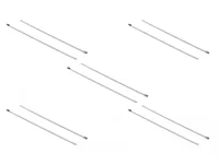 Delock Edelstahlkabelbinder L 500 x B 4,6 mm 10 Stück