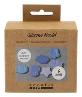 Creativ Company Silikon Form Meeresthema 6 Stück - Volumen: 0 ml - Detailfarbe: Mehrfarbig - Vegane Kosmetik: Nein - Kosmetik Typ: Giessform