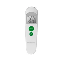 Medisana Infrarot-Fieberthermometer TM760 - Anzahl Speicherplätze: 30 - Anwender: Kinder - Erwachsene - Messgenauigkeit: +/- 0.2 °C - Typ: Infrarotthermometer - Messpunkt: Ohr - Stirn
