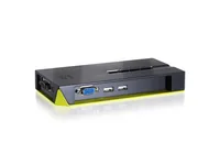 LevelOne KVM Switch 4xUSB-A4xVGA schwarz