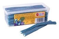 King Regal Gummibonbons Mini Himbeerstifte bezuckert 320 g - Produkttyp: Gummibonbons - Nährwertangabe pro: 100 g - Energiegehalt (in kj): 377 KJ - Energiegehalt (in kcal): 1599 Kcal - Fett: 1.8 g - Davon gesättigte Fettsäuren: 1.6 g