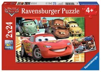 Ravensburger Puzzle Neue Abenteuer 2 x 24 Teile, ab 4 Jahren - Motiv: Film / Comic - Altersempfehlung ab: 4 Jahren - Tiefe: 3.7 cm - Breite: 27.5 cm - Effekte: Grosse Puzzleteile - Nachhaltigkeit: FSC®