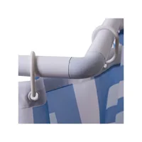 MSV Duschvorhangstange 3-teilig 80 x 2.5 cm, Weiss - Produkttyp: Duschvorhangstange - Detailfarbe: Weiss - Breite: 80 cm - Höhe: 2.5 cm - Detailmaterial: Aluminium - Grundmaterial: Metall