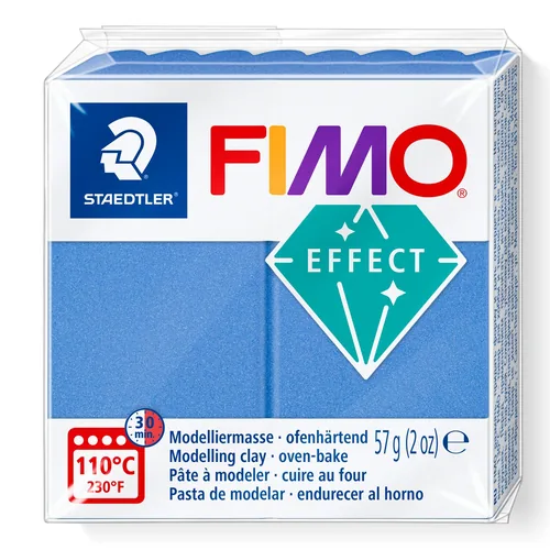 FIMO Mod.masse Fimo effect blau metallic