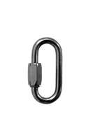 Meister Kettenschnellverschluss Ø 5 mm, 39,5 mm, 280 kg, 2 Stück - Eigenschaften: Keine Eigenschaft - Länge: 0.04 m - Durchmesser: 5 mm - Material: Stahl - Verzinkt - Detailfarbe: Edelstahl - Produkttyp: Kettenschnellverschluss