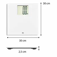 ADE BE1723-1 personal scale Square White Electronic personal scale