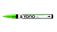 Marabu Acrylmarker YONO 0.5 - 1.5 mm Reseda - Strichstärke: 1 mm - Verpackungseinheit: 1 Stück - Oberfläche: Leinwand - Metall - Kunststoff - Holz - Stein - Glas - Textilien - Beton - Porzellan - Papier - Set: Nein - Detailfarbe: Hellgrün - Eigenschaft-St