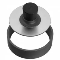 WMF Burgerpresse Cromargan Rund - Detailfarbe: Silber - Schwarz - Form: Rund - Material: Cromargan