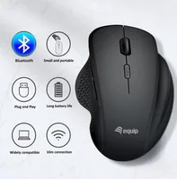 Equip Komfortmaus Wireless Dual Mode 6Btn Rechts schwarz