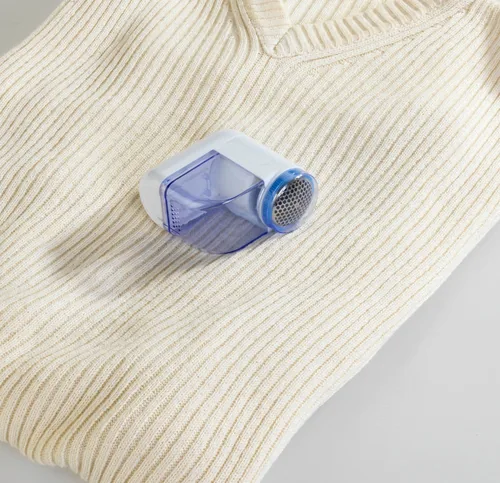 Wenko Fusselrasierer Mini Weiss/Blau - Material: Kunststoff