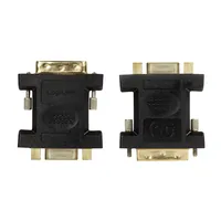 LogiLink AD0001 video cable adapter VGA (D-Sub) DVI-I Schwarz
