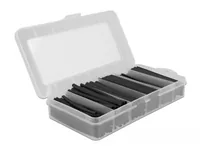 Delock Schrumpfschlauch 196-teilig Sortimentsbox, Schwarz - Detailfarbe: Schwarz - Länge: 0.1 m - Durchmesser: 4 mm - 12 mm - 2 mm - 10 mm - 6 mm - 8 mm - Material: Polyolefin