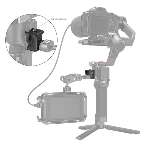 Smallrig NATO-Klemmen-Zubehörhalterung für RS3/Pro/RS4/RS4Pro/Mini - Zubehörtyp: Halterung