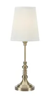 Markslöjd Noble Tischleuchte Weiss/Kupfer 66 cm - Betriebsart: Netzbetrieb - Lampensockel: E27 - Zusätzliche Ausstattung: Ein/Aus-Schalter - Gesamtleistung: 40 W - Dimmbar: nicht dimmbar - Lichtfarbe: Je nach Leuchtmittel