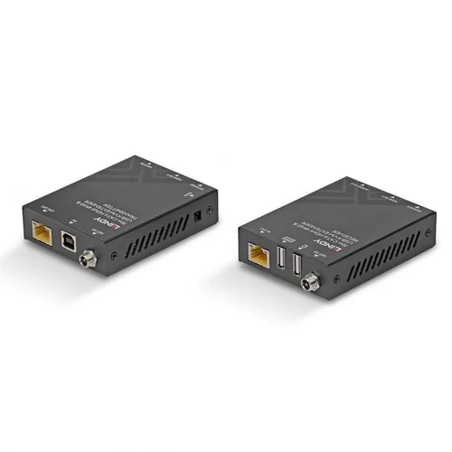 LINDY 70m Cat.6 HDMI 4K60, USB Audio KVM Extender