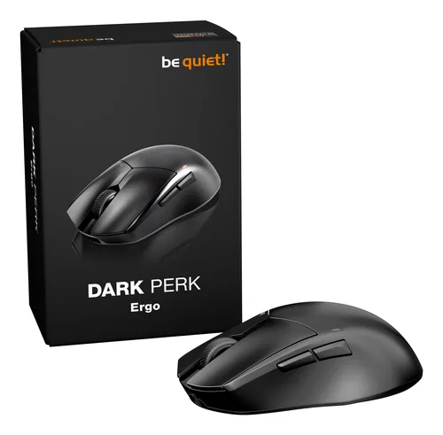 be quiet! Dark Perk Ergo Gaming Maus kabellos schwarz