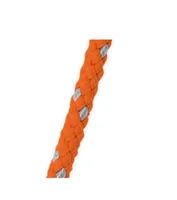 Meister Polypropylenseil Ø 12 mm, 10 m, 1200 kg, Orange-Silber - Eigenschaften: Keine Eigenschaft - Länge: 10 m - Durchmesser: 12 mm - Material: Polypropylen (PP) - Detailfarbe: Silber - Orange - Produkttyp: Seil