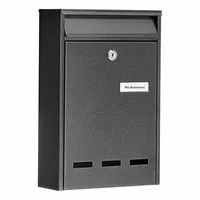 BURG-WÄCHTER Pocket 5871 E mailbox Grey Wall-mounted mailbox Steel