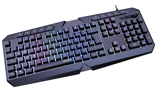 Speedlink LUDICIUM RGB Rainbow Gaming Keyboard, black DE