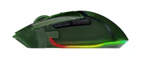 Razer Gaming-Maus Basilisk V3 Pro 35K – Phantom Green Edition - Maus Features: Griffige Seitenflächen - Hyperschnelles Scrollen - Umschaltbare DPI-Auflösung - RGB-Beleuchtung - Beleuchtung - Programmierbare Tasten - Ein-/Ausschalter - Scrollrad - Bedienun